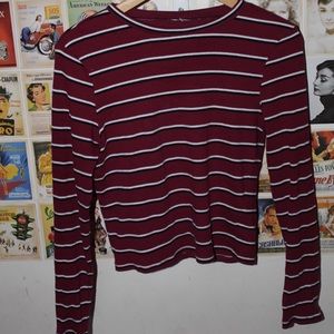 Red striped shirt